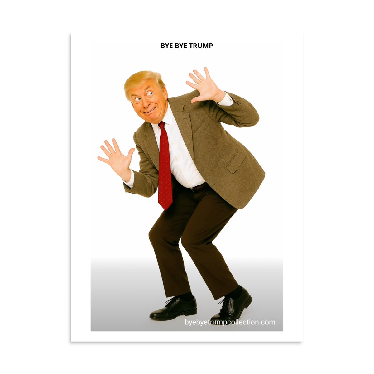 Bean — Affiche BYE BYE TRUMP — aperçu du produit
