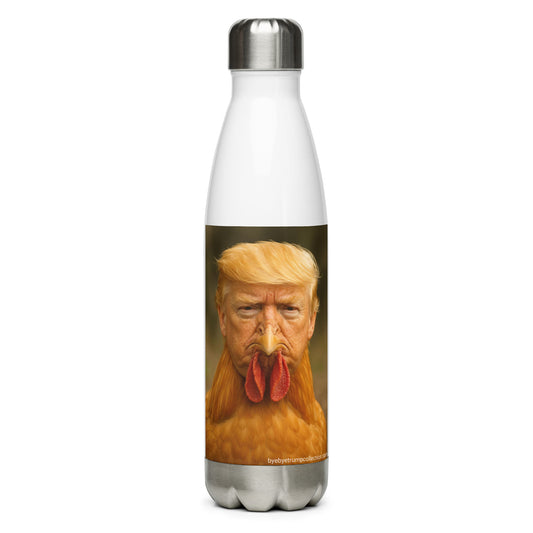 Poulet — Gourde en acier inoxydable — aperçu du produit 2, Bye Bye Trump Collection
