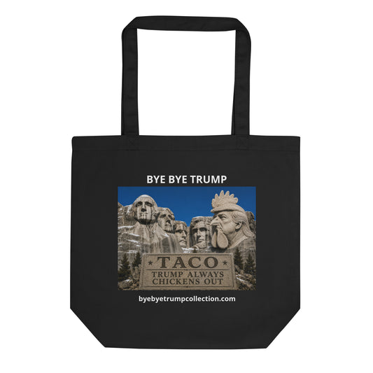 Monument TACO — Sac BYE BYE TRUMP — aperçu du produit