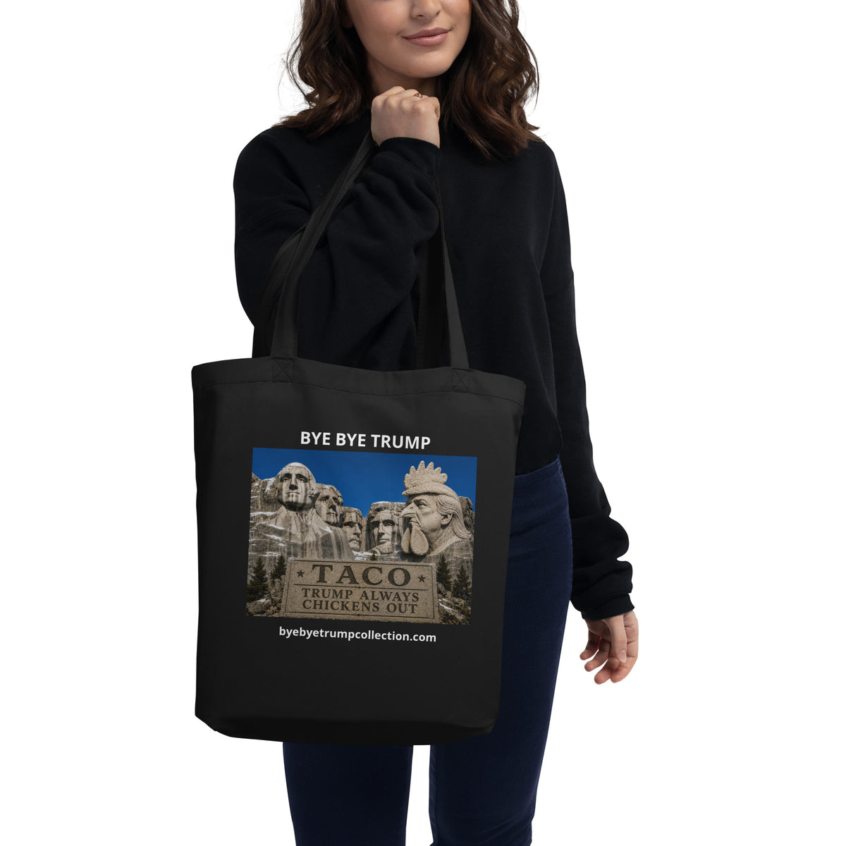 Monument TACO — Sac BYE BYE TRUMP — aperçu du produit