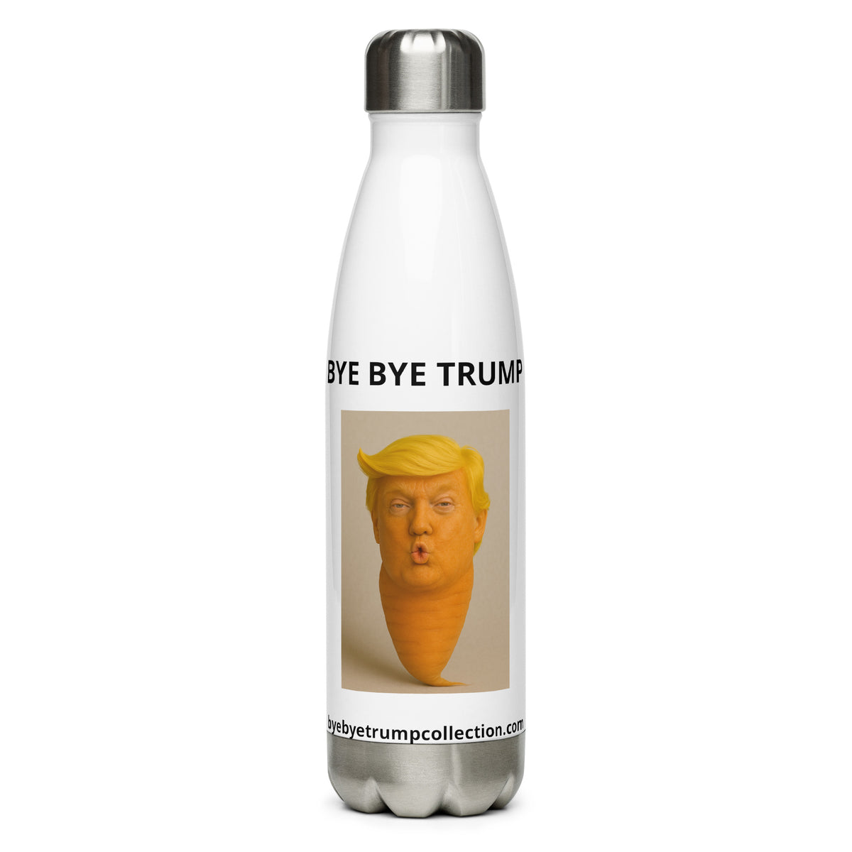Trump-carotte — Gourde BYE BYE TRUMP — aperçu du produit