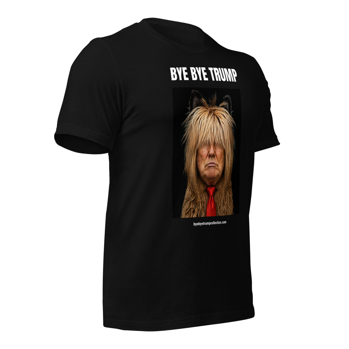 Trump mal coiffé — T-shirt unisexe — aperçu du produit 3