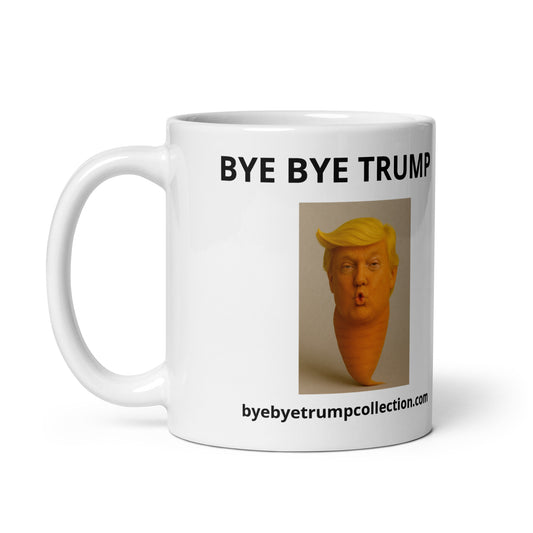 Trump-carotte — Tasse illustrée BYE BYE TRUMP — aperçu du produit